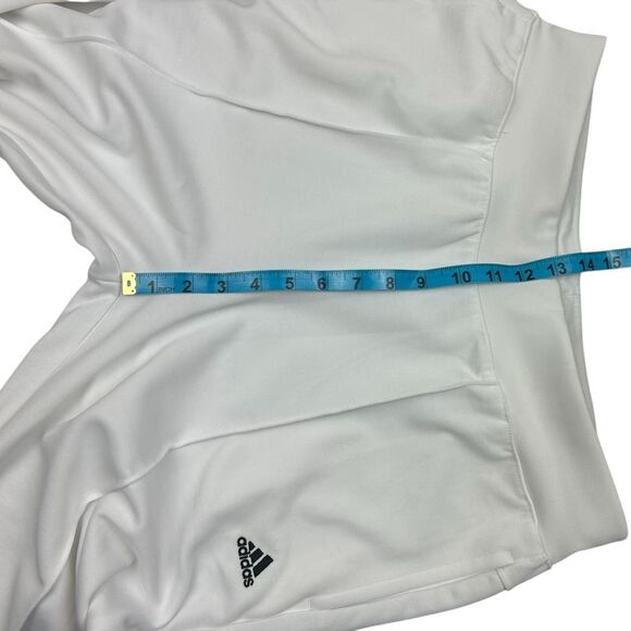 Adidas Women's Xpress Flare Wide Leg White Sweat Warm Up Pants Large NWT - Picture 3 of 8